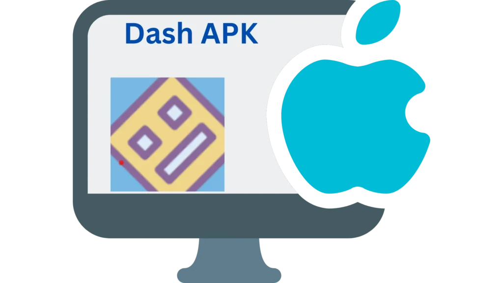 view of geometry dash apk for  android icon on apple